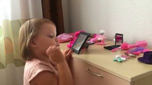Вика маленькая принцесса, детская косметика,детские тени, детская помада, косметика зверюшки