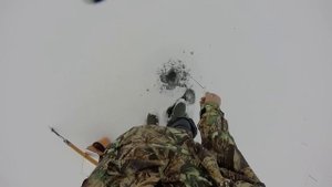 зимняя блесна на окуня "Серп" 30мм впайка