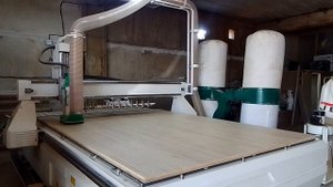 Нестинг ЛДСП на Мультикаме. 15 минут один лист