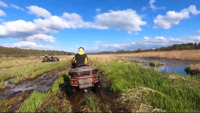 Прокатились!  Квадроциклы AODES Pathcross 1000 Mud Pro, мотовездеход SportCross 1000.