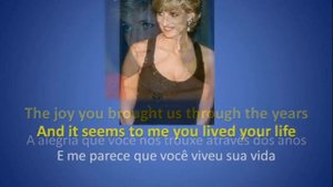 Elton John - Goodbye England's Rose (Adeus rosa da Inglaterra)