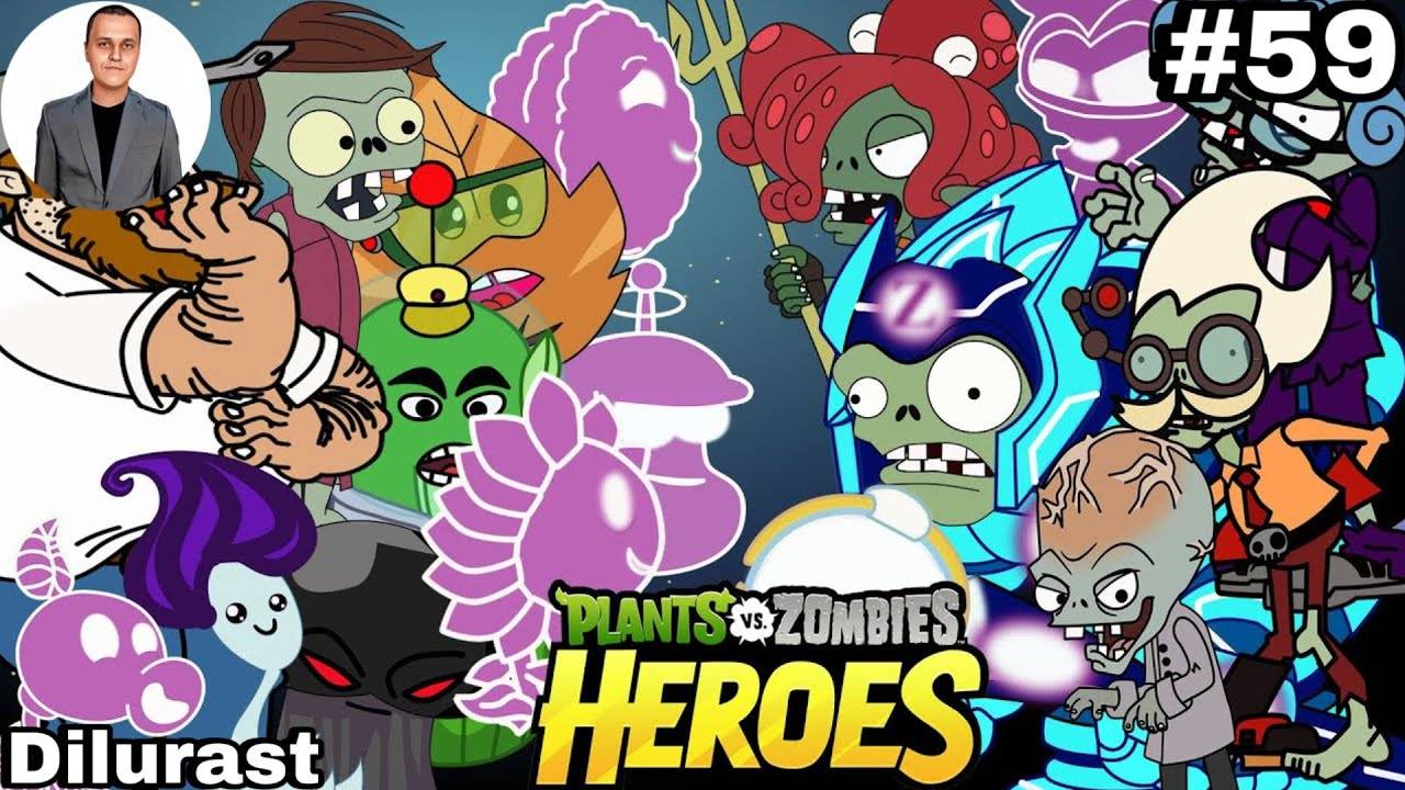 Plants vs. Zombies Heroes #59 ПРОХОЖДЕНИЕ! ВИДЕОИГРА ОНЛАЙН! GAMEPLAY! ИГРОВОЙ КАНАЛ Dilurast