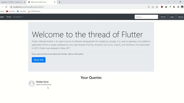 How to make Forum Website with PHP & MySQL Part_4 (Add , fetch comments and threads)