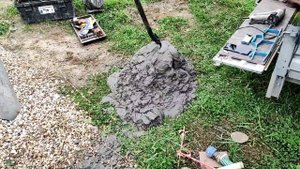 Абиссинская скважина 22 метра. Ручное гидробурение.