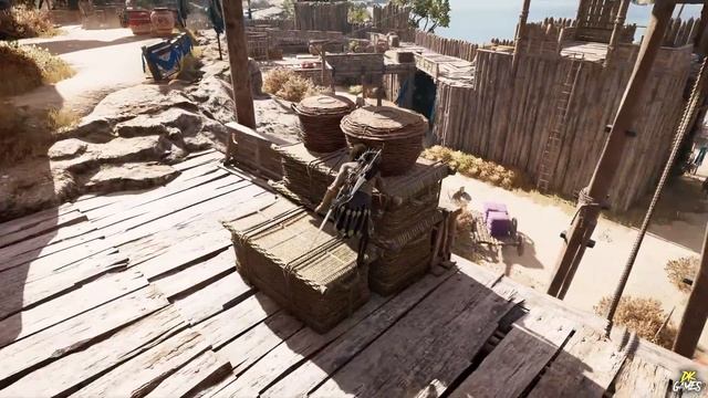 Assassin's Creed Odyssey Amazon Outfit Legendary Pegasos Sword Combat & Stealth Kills Gameplay смотреть онлайн