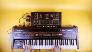 Roland Juno 60 + Sequential Circuits Drumtraks DEMO (For Sale)