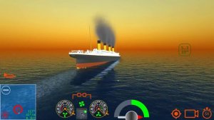 BIG GIANT RMS TITANIC VS TINY PASSENGER SHIP - | Ship Handling Simulator