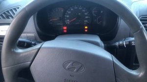 Запуск автомобиля Hyundai Accent в -28 мороз,зима завёлся с первого раза