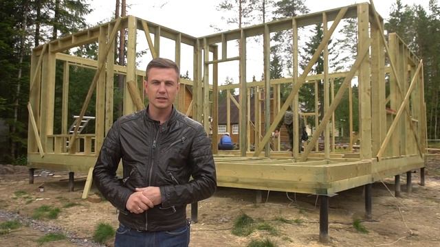 Как собрать стены в каркасном доме? АртСтрой смотреть онлайн