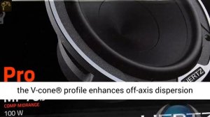 HERTZ MP70.3 MILLE PRO 3" CAR AUDIO 100W COMPONENT MIDRANGE 4 OHM SPEAKERS