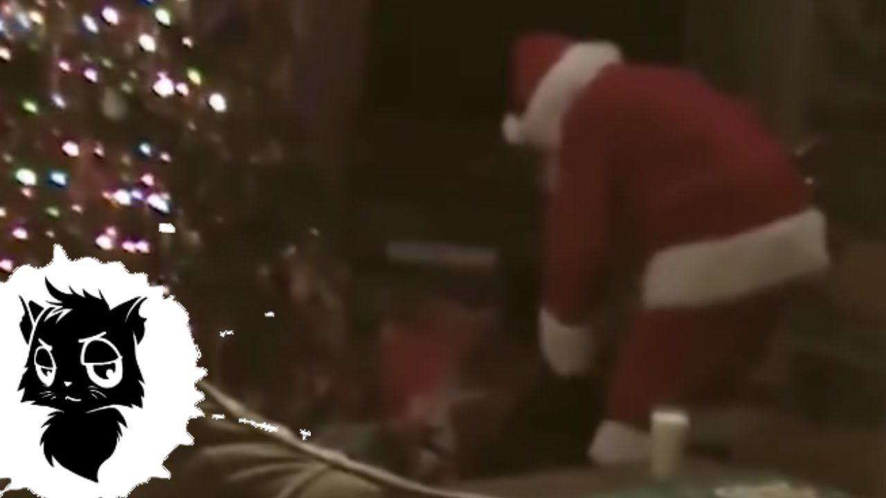 5 ДЕДОВ МОРОЗОВ СНЯТЫХ НА КАМЕРУ ч2 [Черный кот] смотреть онлайн