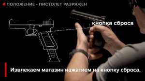 Art of Shooting. Положение — пистолет разряжен.