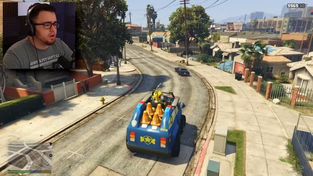 PAW PATROL MOD w/ RUBBLE & CHASE (GTA 5 PC Mods Gameplay) смотреть онлайн