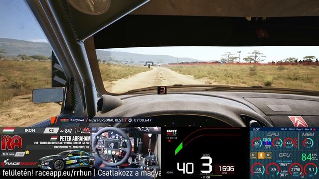 EA WRC Kenya - Kanyawa - Citroen Xsara new PB - top100 time смотреть онлайн
