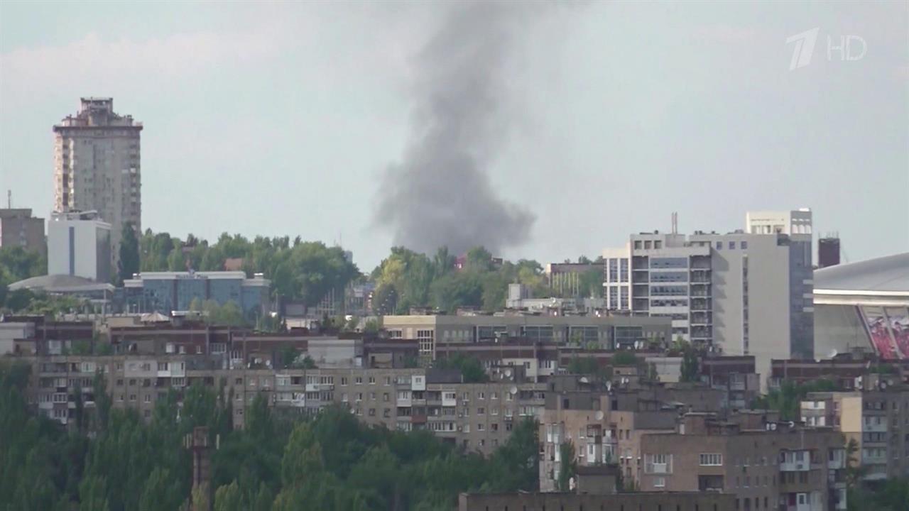 Украинские боевики нанесли массированные удары по ряду населенных пунктов ДНР
