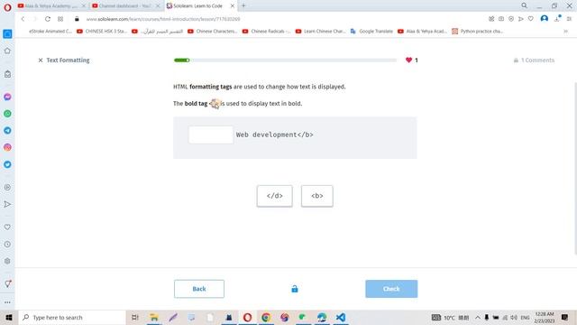 Sololearn Certificates | Introduction to HTML #1