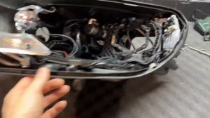 Volkswagen Tuareg nf fl - ремонт фар, восстановление света DLA