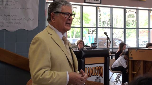 Walter Kase - Holocaust Survivor at Hamilton Middle School 2012 смотреть онлайн