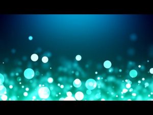 Анимированный абстрактный зеленый фон: Парящие круги