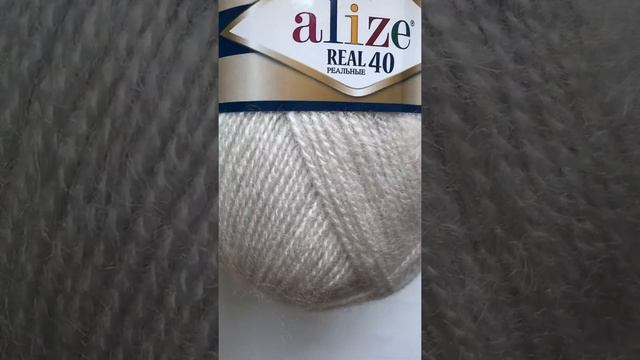 Подробный обзор полушерстяной пряжи Alize Angora Real 40 №599 Слоновая кость