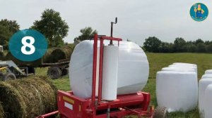 Новинка!Сенажная пленка из Турции, тест на прочность, клиент с 7летним опытом тестирует нашу пленку