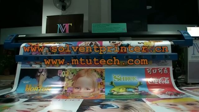 eco solvent printer 3.2 m DX7/DX5 Eco Solvente Plotter смотреть онлайн