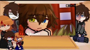 Aftons react to Elizabeth Afton || FNAF || gacha || reaction || TW: BLOOD, GORE || nineeightii