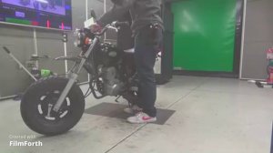 Мотоцикл naked bike нэйкед Honda APE 50 рама AC16 minibike мини-байк гв 2001 пробег 2 810 км черный