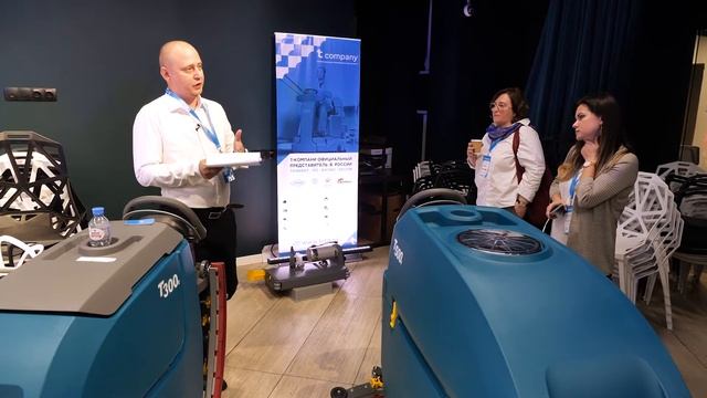 Поломоечные машины Tennant T300 и T500, описание и особенности работы. смотреть онлайн