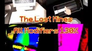 Roblox The Lost Mines Walkthrough with All Modifiers!!! (130%)