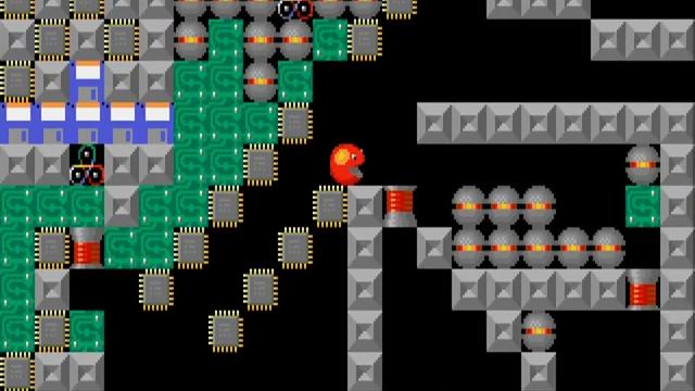 Supaplex (WITH COMMENTS): Level 108 - Sadism!