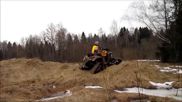 Квадроцикл BRP Can Am Renegade 1000 G2 на гусеницах