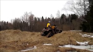 Квадроцикл BRP Can Am Renegade 1000 G2 на гусеницах