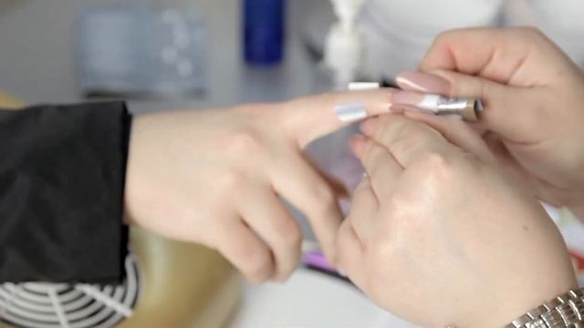 акриловая технология Французский маникюр