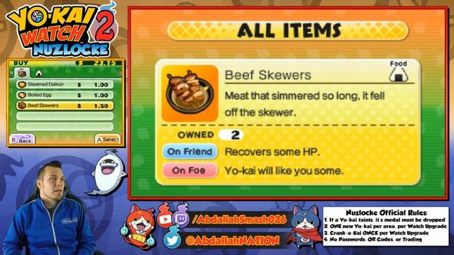 Yo-kai Watch 2 Psychic Specters NUZLOCKE - Part 7 | Yo-kai Fusion!