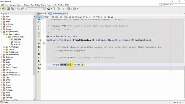 محاضرة 7 | JavaFX | ما هي Lambda expression смотреть онлайн