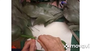 МК пион из изолона на контейнере, часть 2