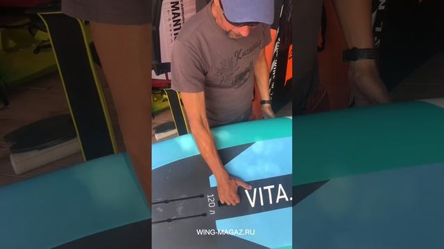 Обзор доски для вингфойла российского бренда Реликта 120 л смотреть онлайн