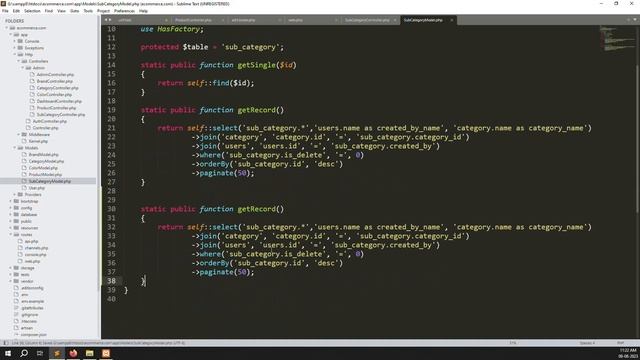 #17- Edit Product Set Dynamic Value (Category, Sub Category, Brand & Color) | Laravel 10 E-Commerce