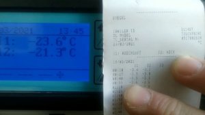 Как снять распечатку???? и настроить дату?️ на регистраторе TouchPrint (Тачпринт). ThermoKing.