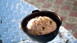 Солнечная печь для приготовления пищи