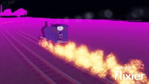 Sodor Fallout: Edward and James escape the blast