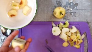 Рецепт вкусного яблочного пюре с мёдом!!!