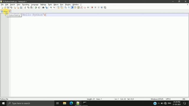 How to print "Hello World" in Python | Lecture - 2 | First Program in Python | Coding with Pritam