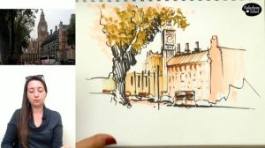 Городской скетчинг с Анной Эгида