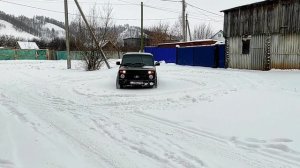 КАК НИВА ЕДЕТ ПО СНЕГУ. ЕЖЕГОДНЫЙ КРУГОЛЯЙ НА LADA NIVA URBAN 21214 НАША НИВА 4х4. ЛАДА НИВА УРБАН.