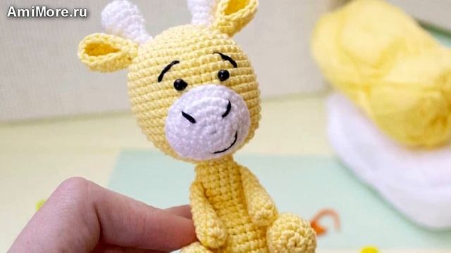 Амигуруми: схема Жираф. Игрушки вязаные крючком - Free Crochet Patterns.