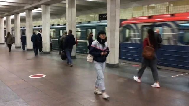 Станция метро "Коломенская" // 17 сентября 2021 года
