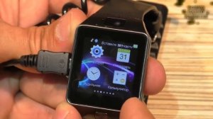 Умные Smart Watch DZ-09 Обзор Смарт часов Лучшие посылки из Китая