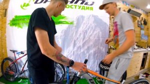 Сборка велосипеда велостудия UPLEND